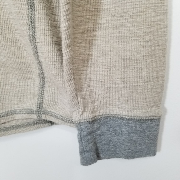 Tommy Bahama Gray Cotton Long Sleeve Thermal Shirt - Picture 4 of 4